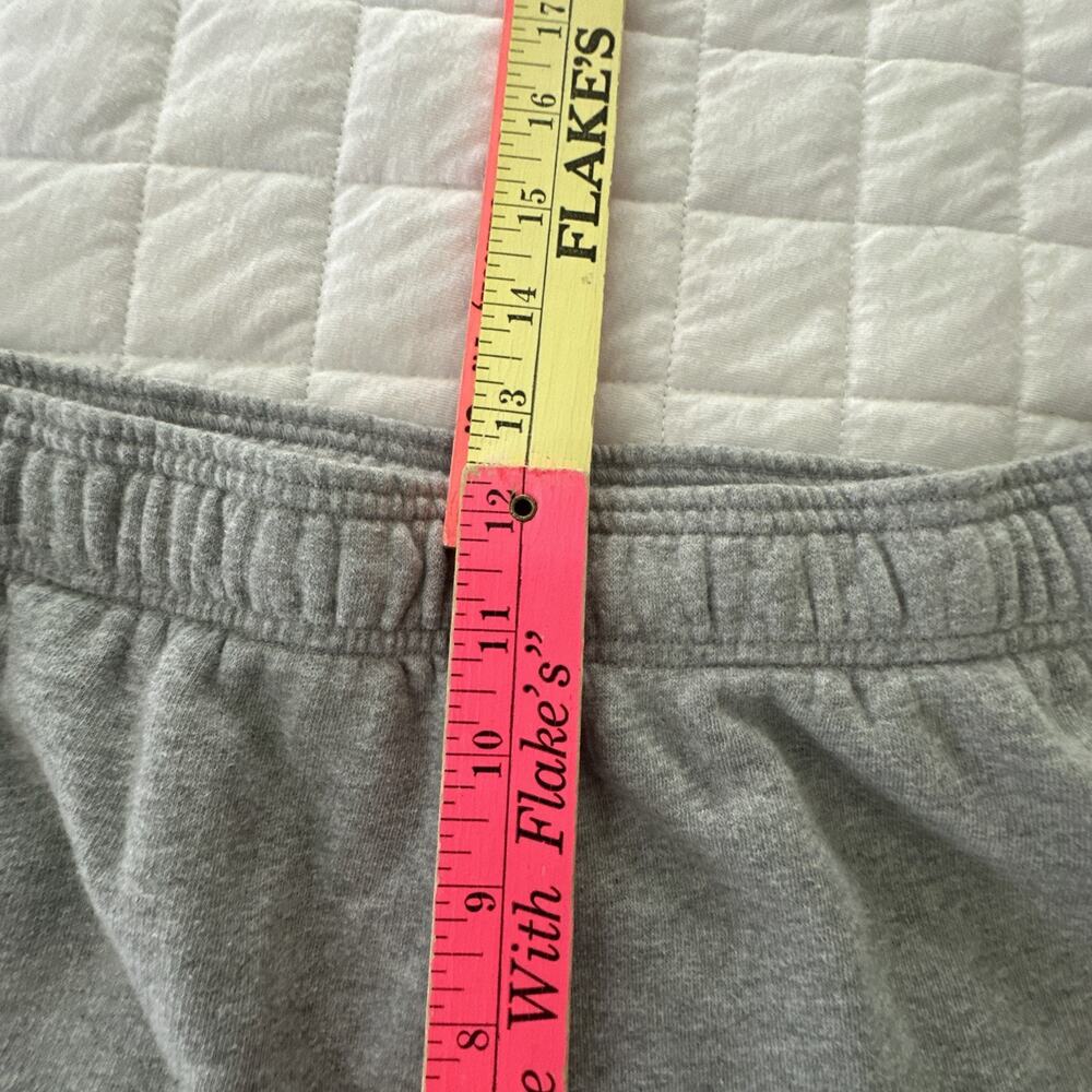 Victoria's Secret Sweatpants Womens Large Gray Love Pink Baggy Oversized Slouchy - Picture 9 of 12